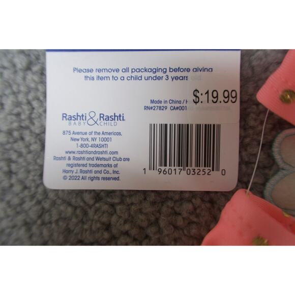 wetsuit‎ club Baby Girl Swimsuit Pink Beach Bathing Suit one piece ruffle 3M NEW - Picture 3 of 3